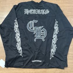 Chrome Hearts Long Sleeve Floral Jersey 