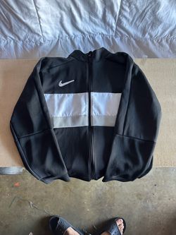Nike Full-Zip Track Jacket Black White
