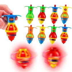 Light Up Spinning Tops for Kids, LED Light Up Flashing Spinning Top