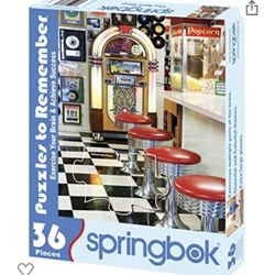 36  XL Pieces Springbok Puzzle For Elderly