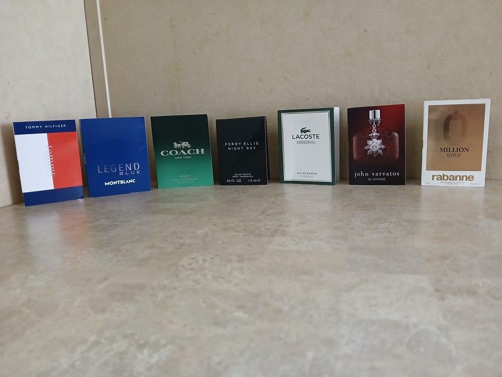 Men's Mini Fragrance Sprays - 7 total