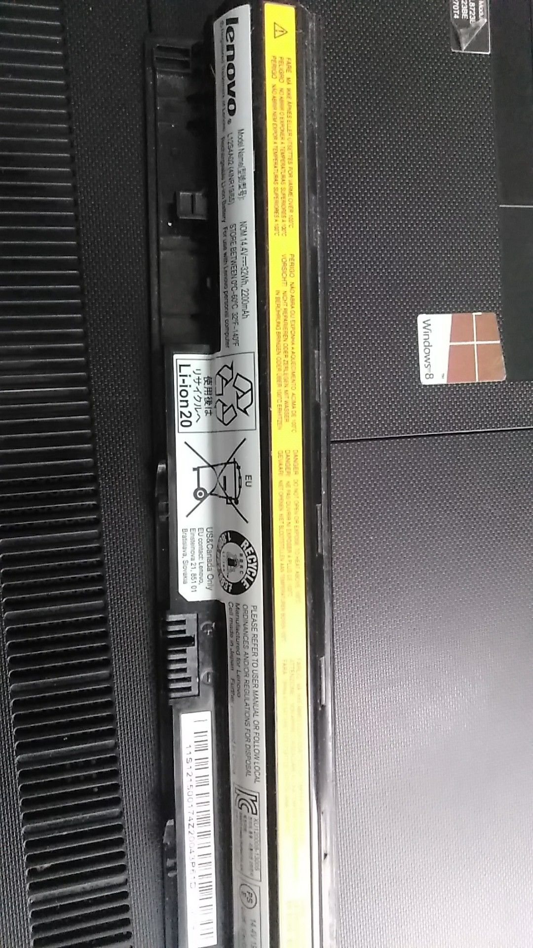 Laptop battery, Lenovo g50-70