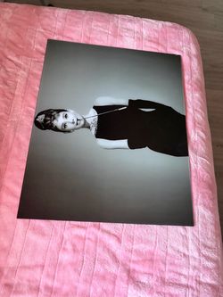 Audrey Hepburn Black and White Acrylic Photo Print