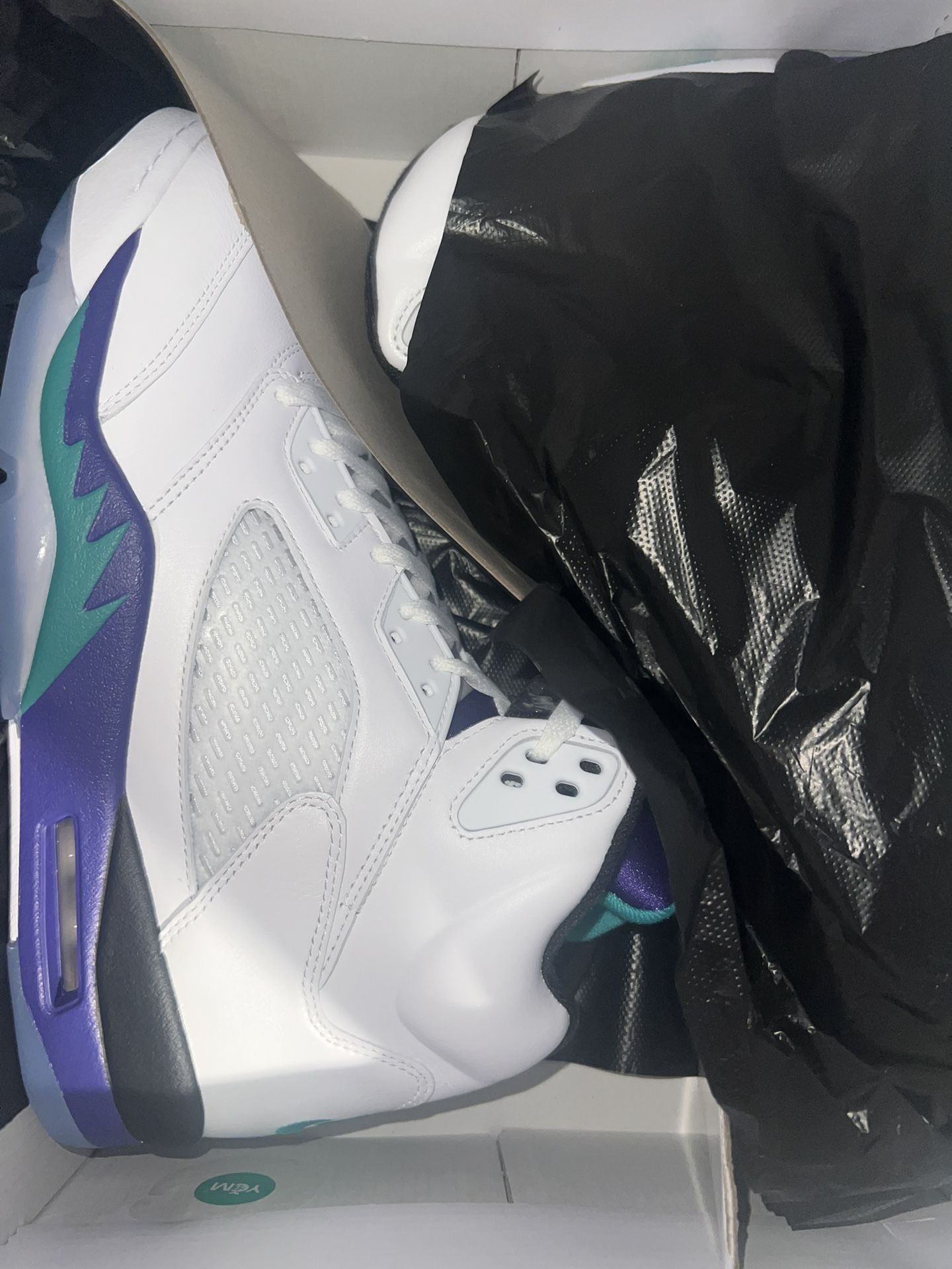 Jordan 12 Grape White New DS Og All 