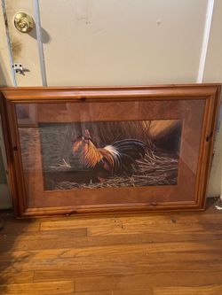 THE COCKEREL BY ARTIST JEREMY PAUL 36” x 26”