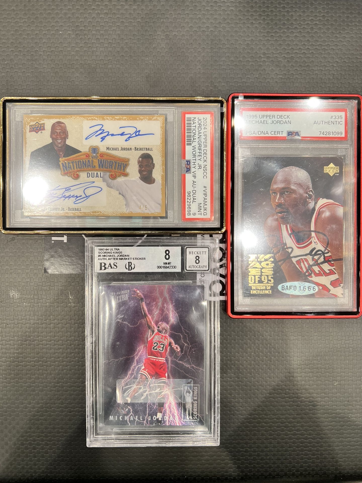 High end Michael Jordan/GOAT Autos Available