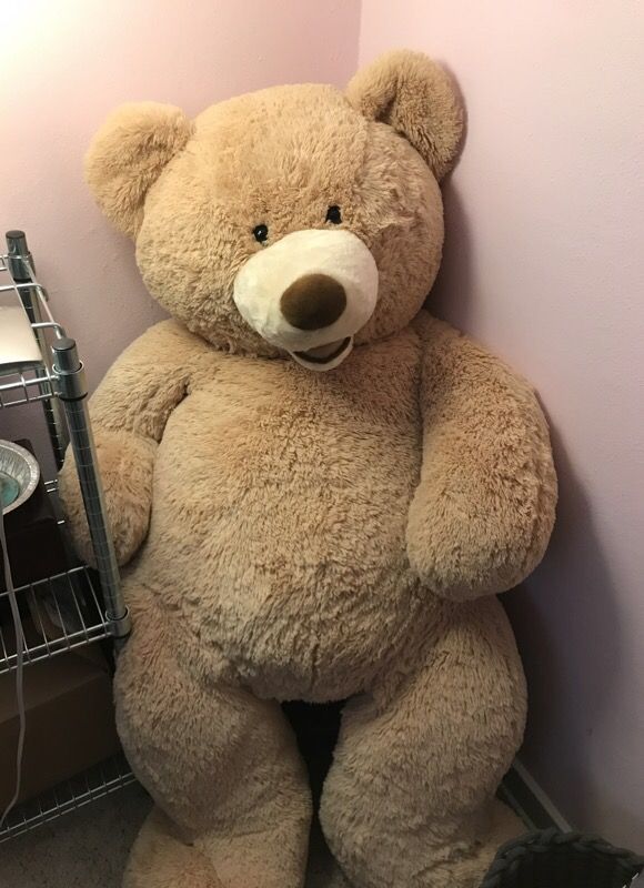 Giant stuffed bear