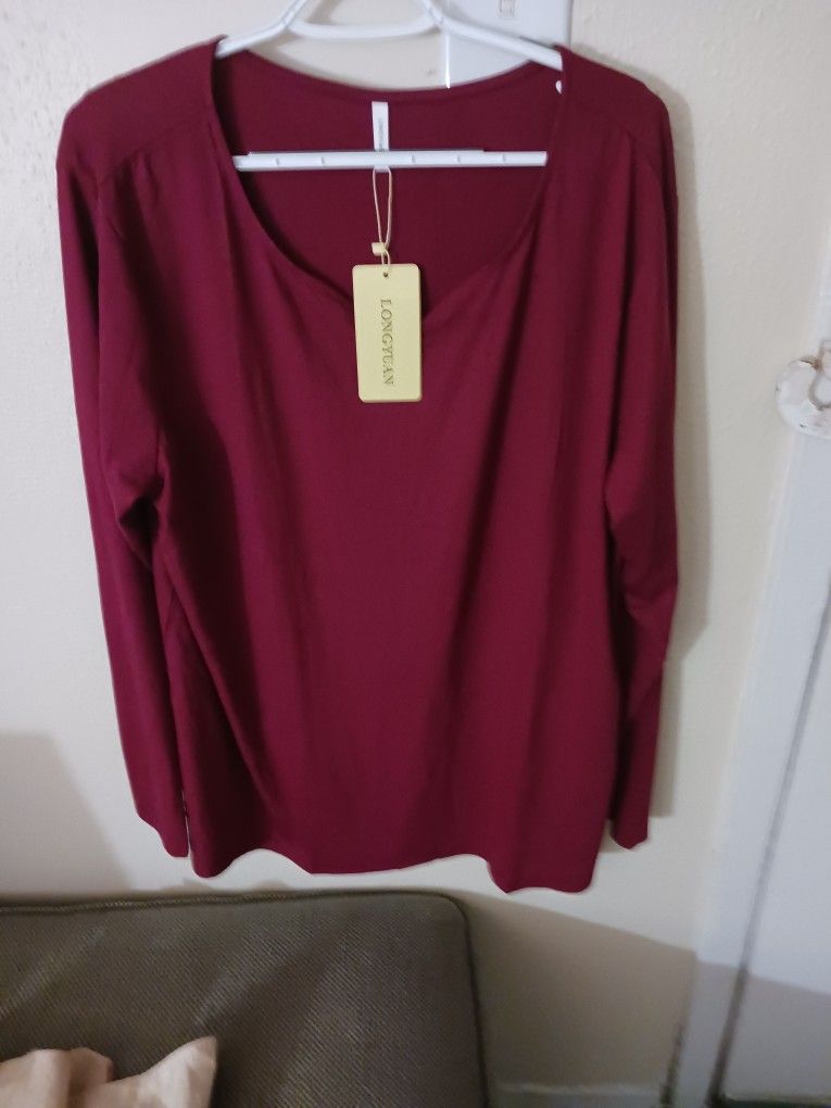Amazon Light Soft Long Sleeve Blouse