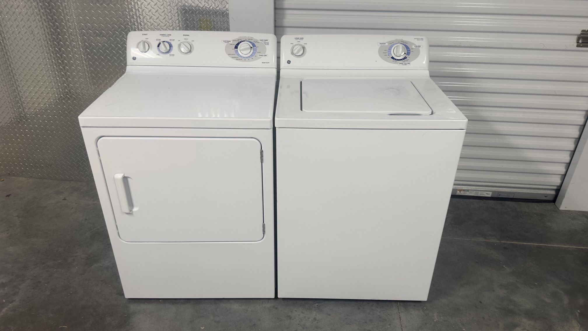 GE Washer And Dryer Sets