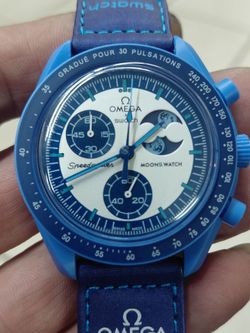 Omega X Swatch mission to the moon Bioceramic 42mm watch
