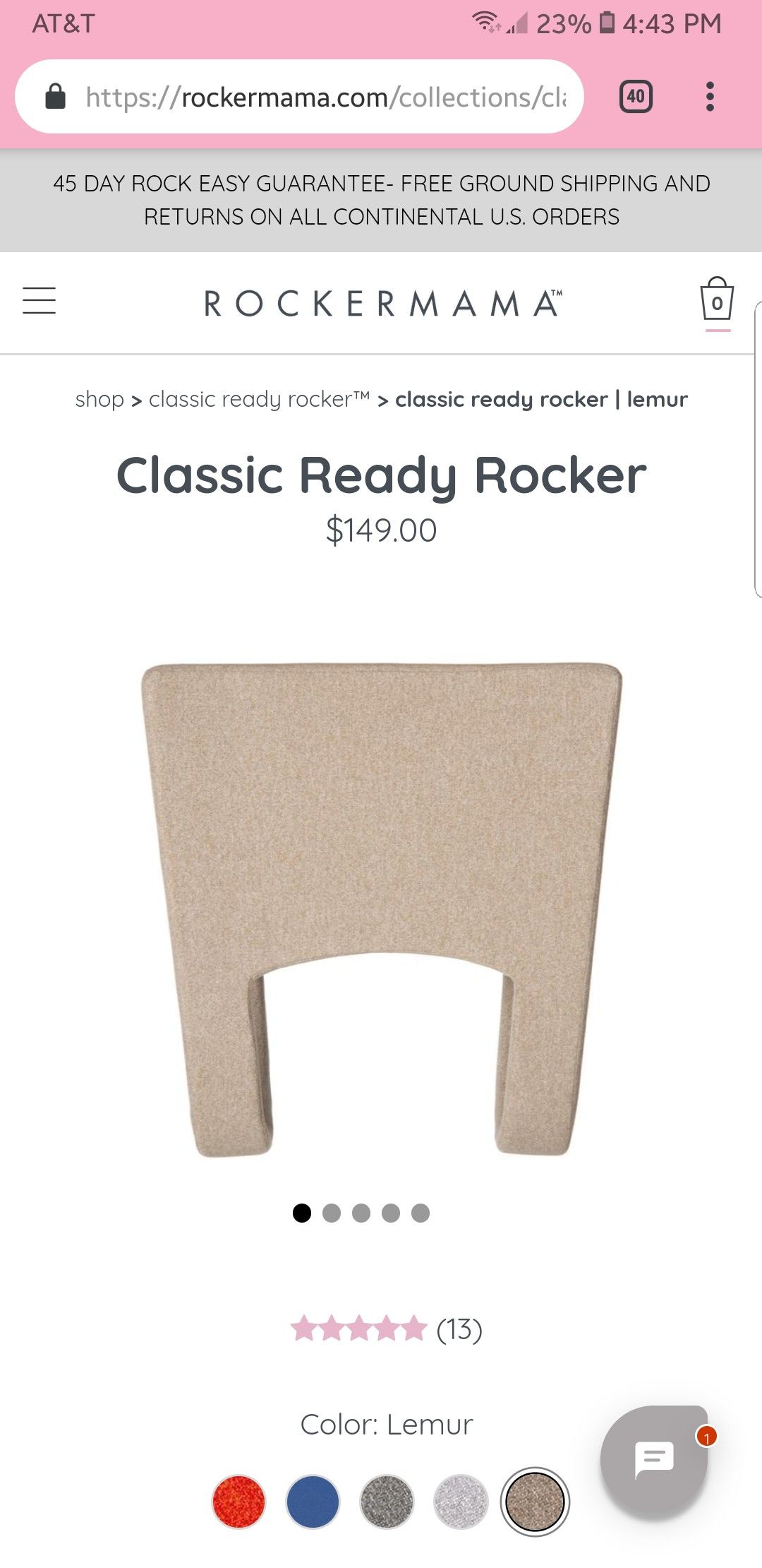 ROCKERMAMA - Classic Ready Rocker