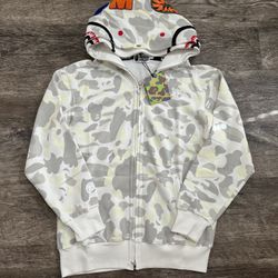 BAPE Camo Shark WGM Full Zip-Up Jacket