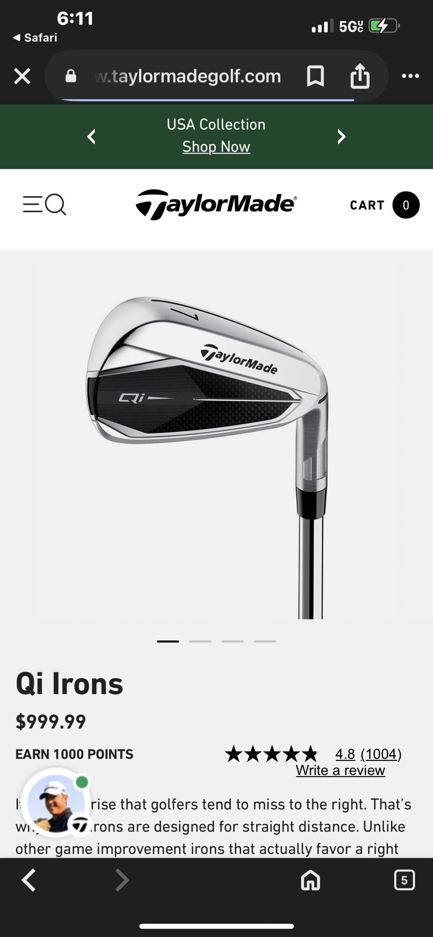 TaylorMade 9 Iron
