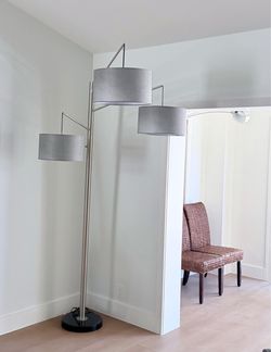 3-Light Arc Floor Lamp