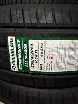 255/45/20 Rockblade set of brand new