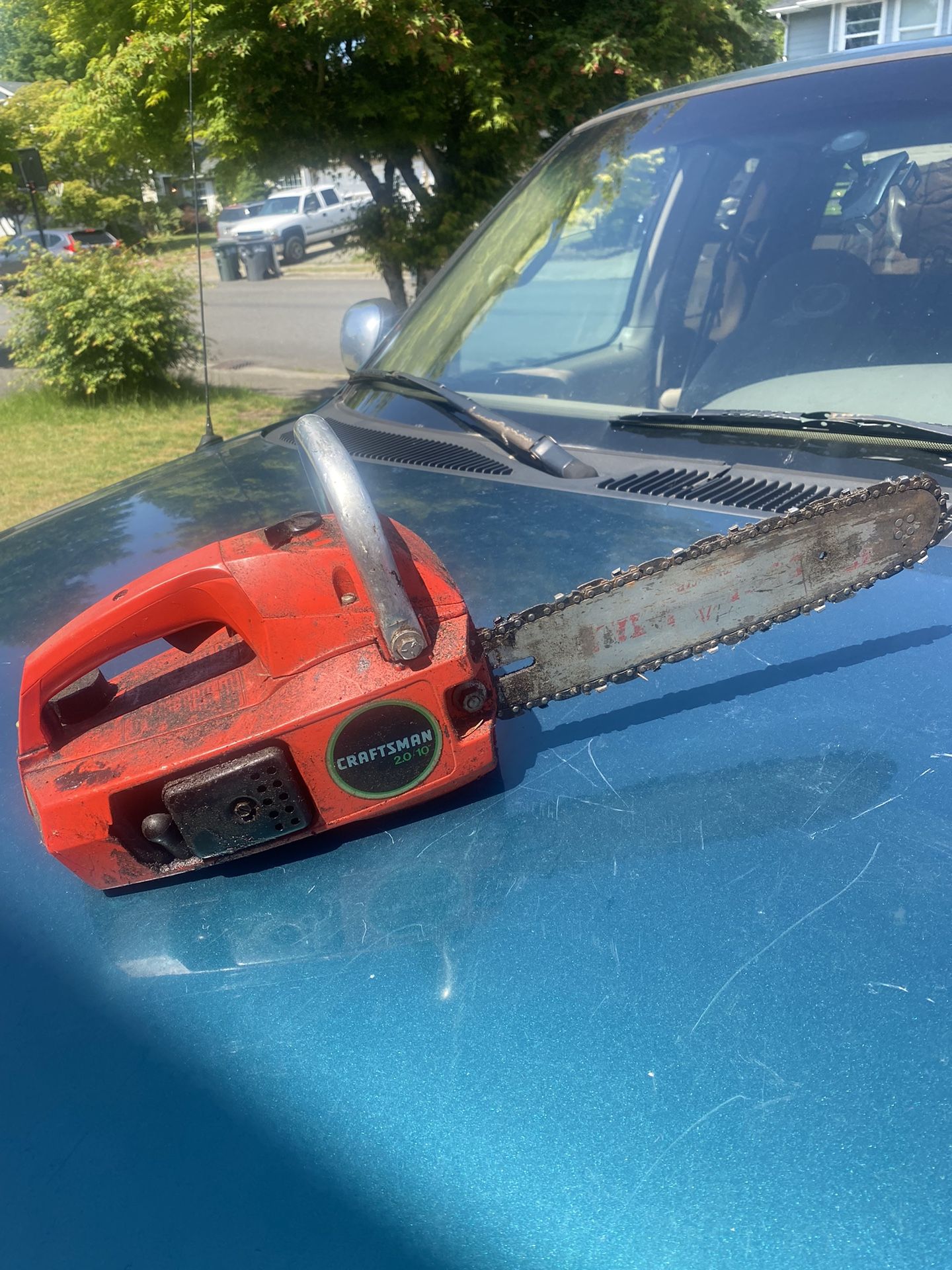 Craftsman 2.0 chainsaw.