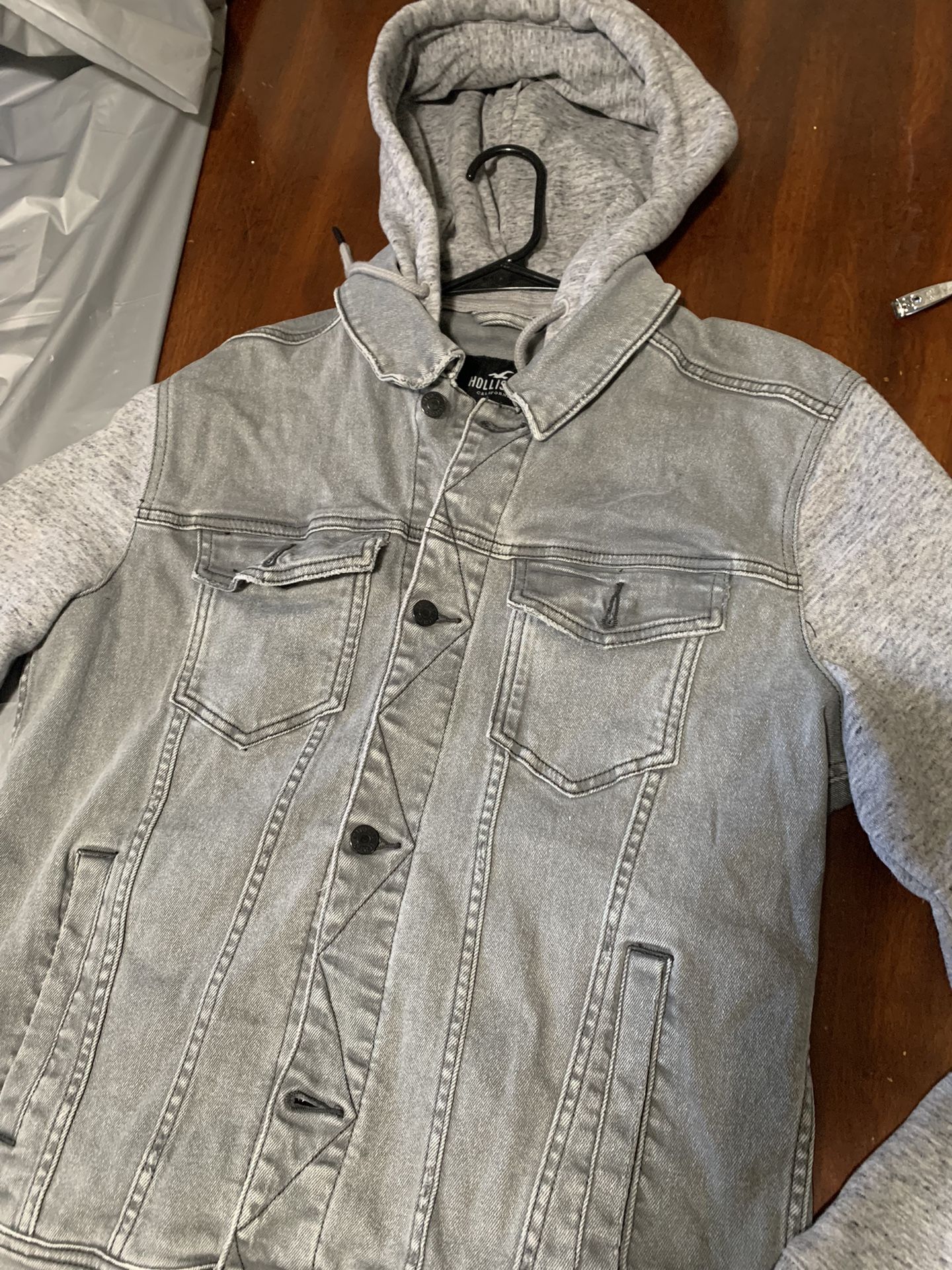 Hollister Hoodie/jean Jacket 