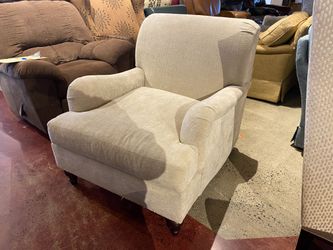 POTTERY BARN Carlisle Tight Back Chenille Chair