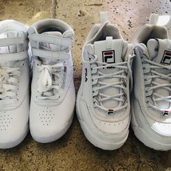2 Sneakers Size 6 & 7 Used 1time