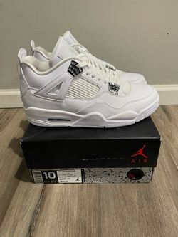 Air Jordan 4 Pure Money Sneakers Men’s Size 10