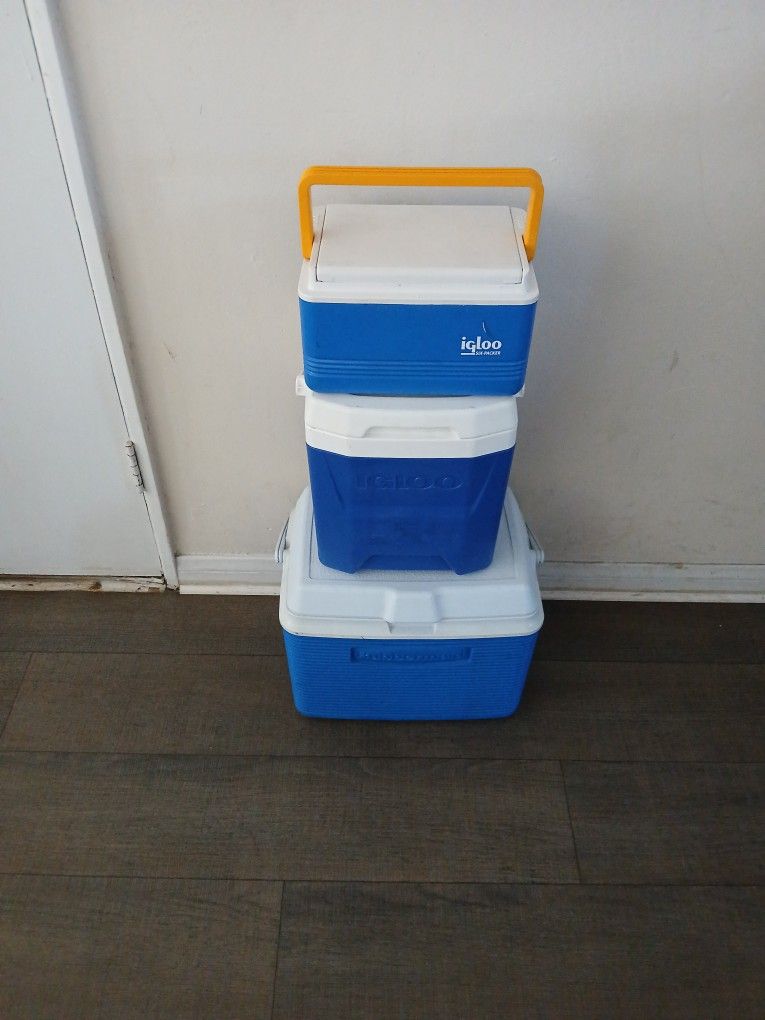 THREE COOLERS