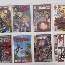Comic Book Lot - 26 Issues w/ Deadpool, Spider-Man, Thanos & More!