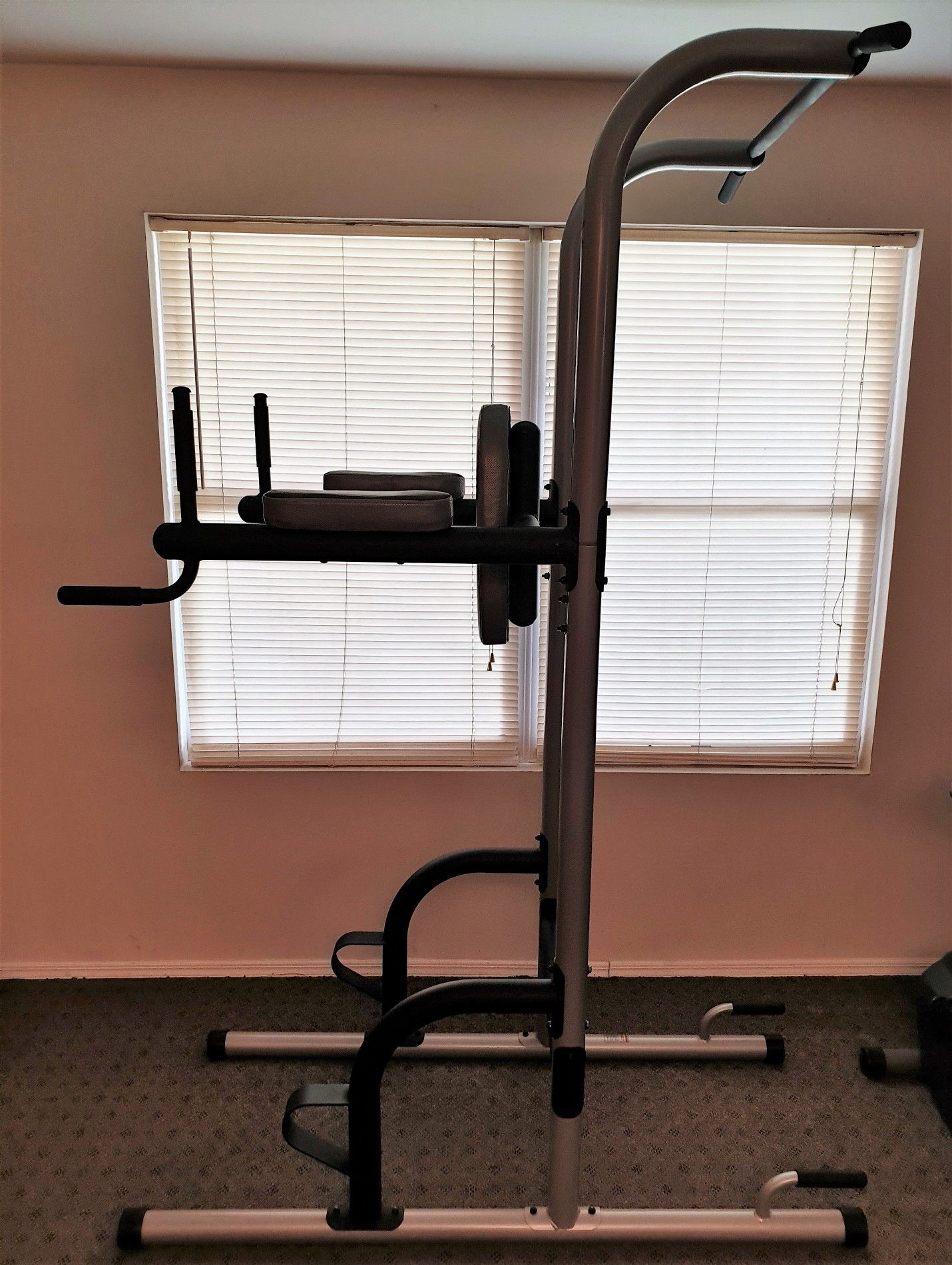Power Tower with Push-up, Pull-up and Workout Dip Station for Home Gym Strength Training