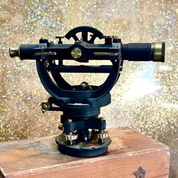  Surveying Engineer Transit Level Scope David White Surveyor Tool With original Box