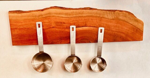 Live Edge Magnetic Utensil Holder