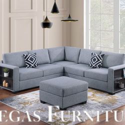 Sectional Set W/ Ottoman