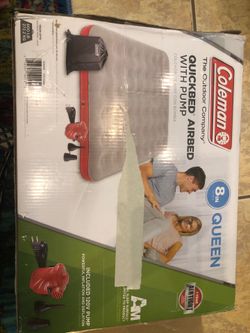 Coleman quickbed air bed with pump