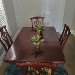 Dining TABLE CHERRY WOOD GREAT SHAPE