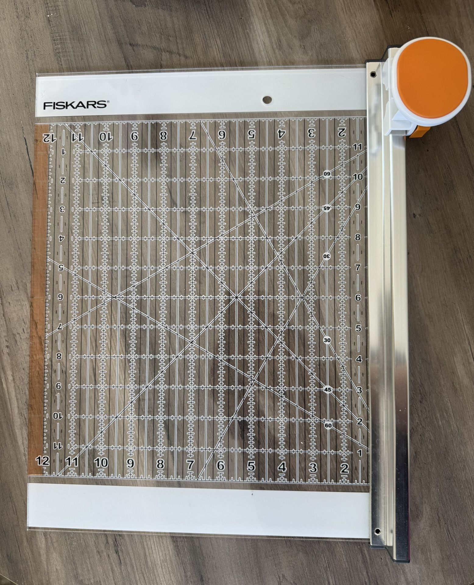 Fiskars Rotary Cutter and Ruler Combo 12 X 12