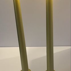 24 Pcs Candles with Base Flickering Flameless