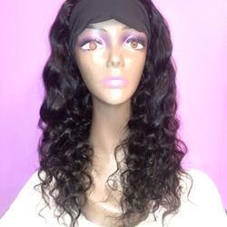 Human Hair Headband Wigs