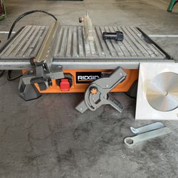 Rigid tile saw