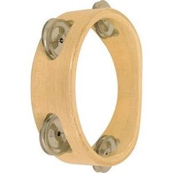 RBI 6” Wood Rim Headless Tambourine