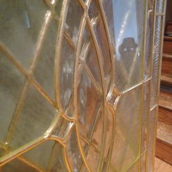 Brand New Clear Stained Glass Panels
