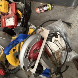 Dewalt Skill Saw And Chopsaw
