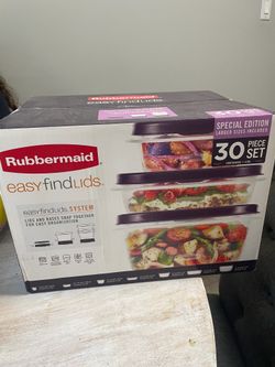 Rubbermaid Tupperware 30 pcs set