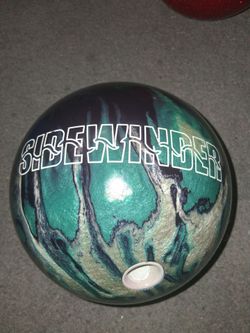15 pound Sidewinder bowling ball