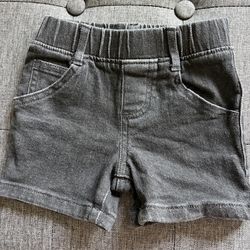 Garanimals Black Casual Shorts 18M Unisex Baby Toddler Cotton Elastic Waist