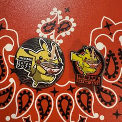 Pokemon World Championships Worlds 2023 Yokohama Japan Pikachu Pin & Coin