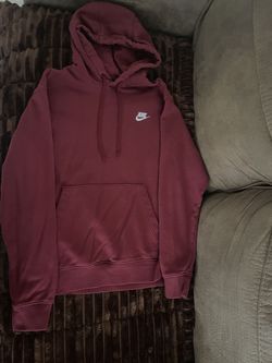 Nike maroon hoodie