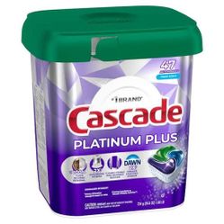 Dishwasher Pods Cascade Platinum Plus 