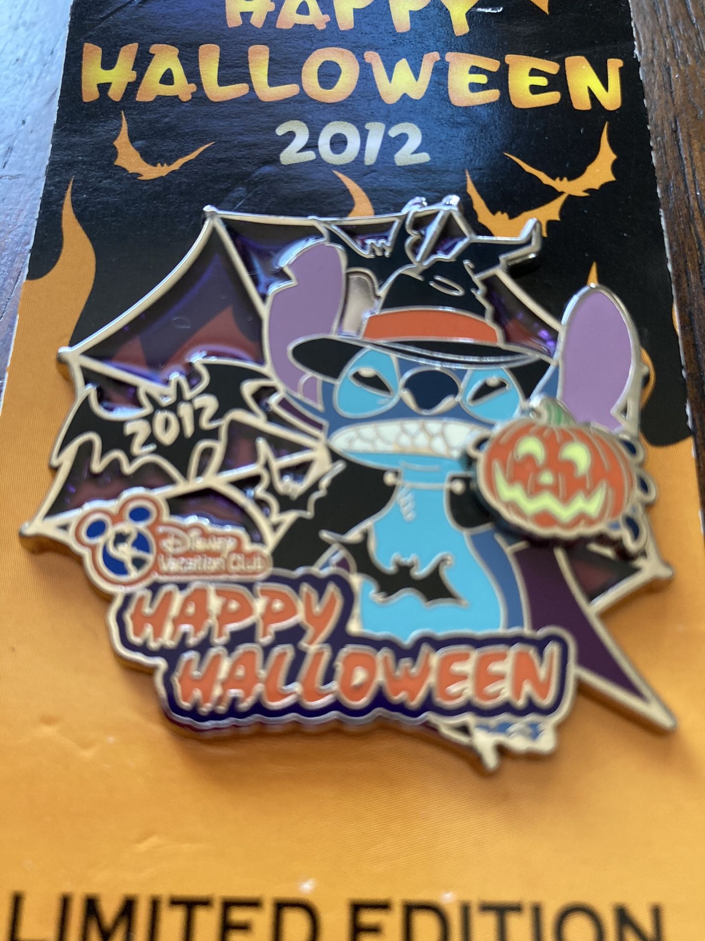 Stitch Halloween 2013 Disney Pin