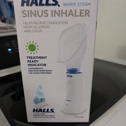 New Halls Warm Steam Sinus Inhaler