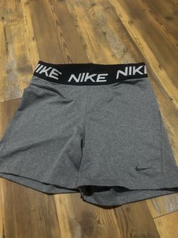 Grey Nike dri fit spandex shorts