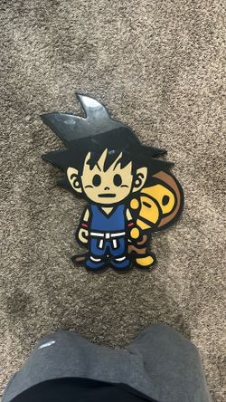 Hand Crafted Rosin Covered Goku X Bape