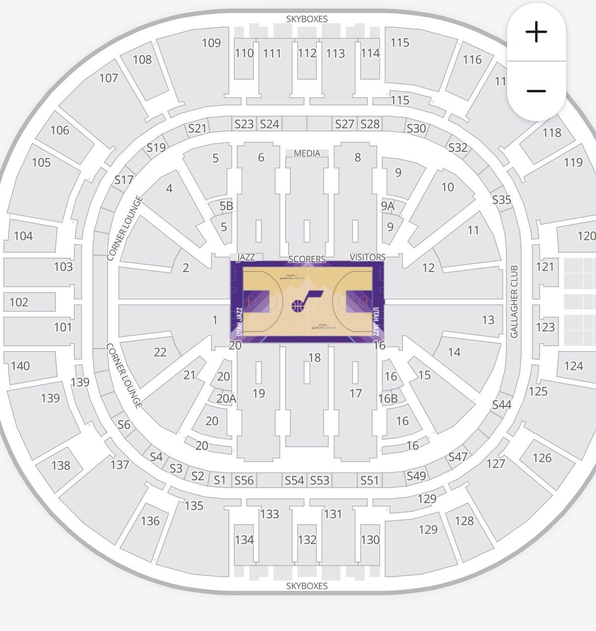 Jazz Tickets Lower Bowl Nice Seats